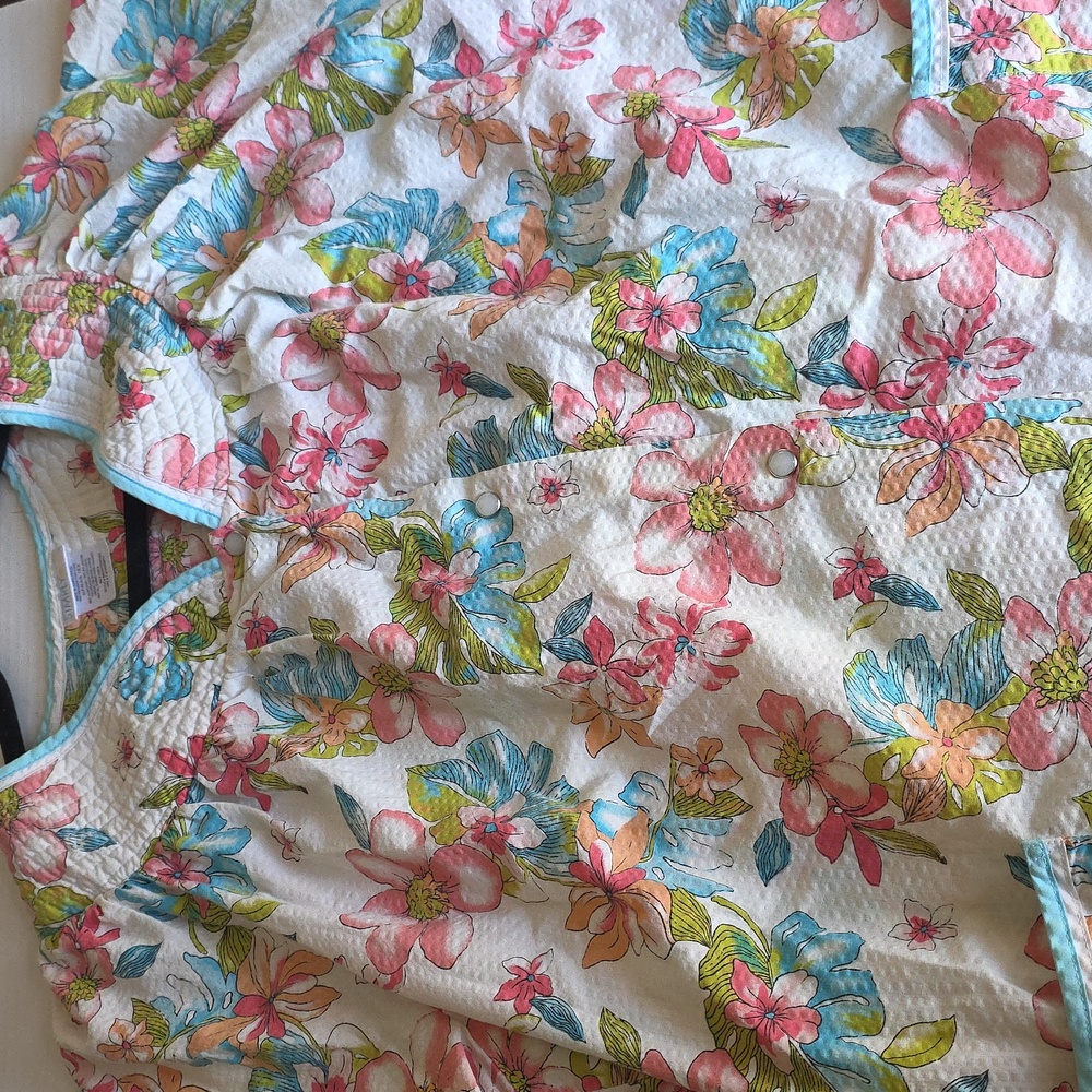 Simply Basic Vintage Lightweight Housecoat Robe W… - image 8